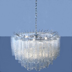 Venini Italian Glass Chandelier