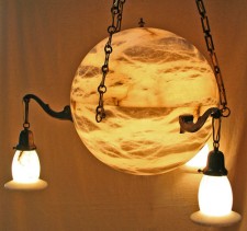 Custom Chandelier Lighting with Lanterns
