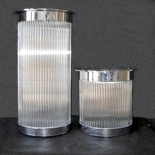 St James Club Art Deco Rod Canister Size Options
