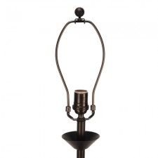 Edgar Brandt Glass Sphere Lamp