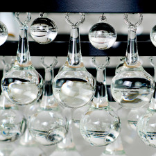 Glass Drops and Balls for Modern Minimal Chandelier