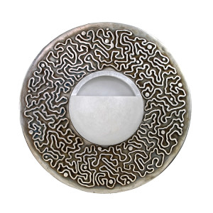Ruhlmann-Bronze-Circle-Sconce-with-Swiggle-Pattern-750